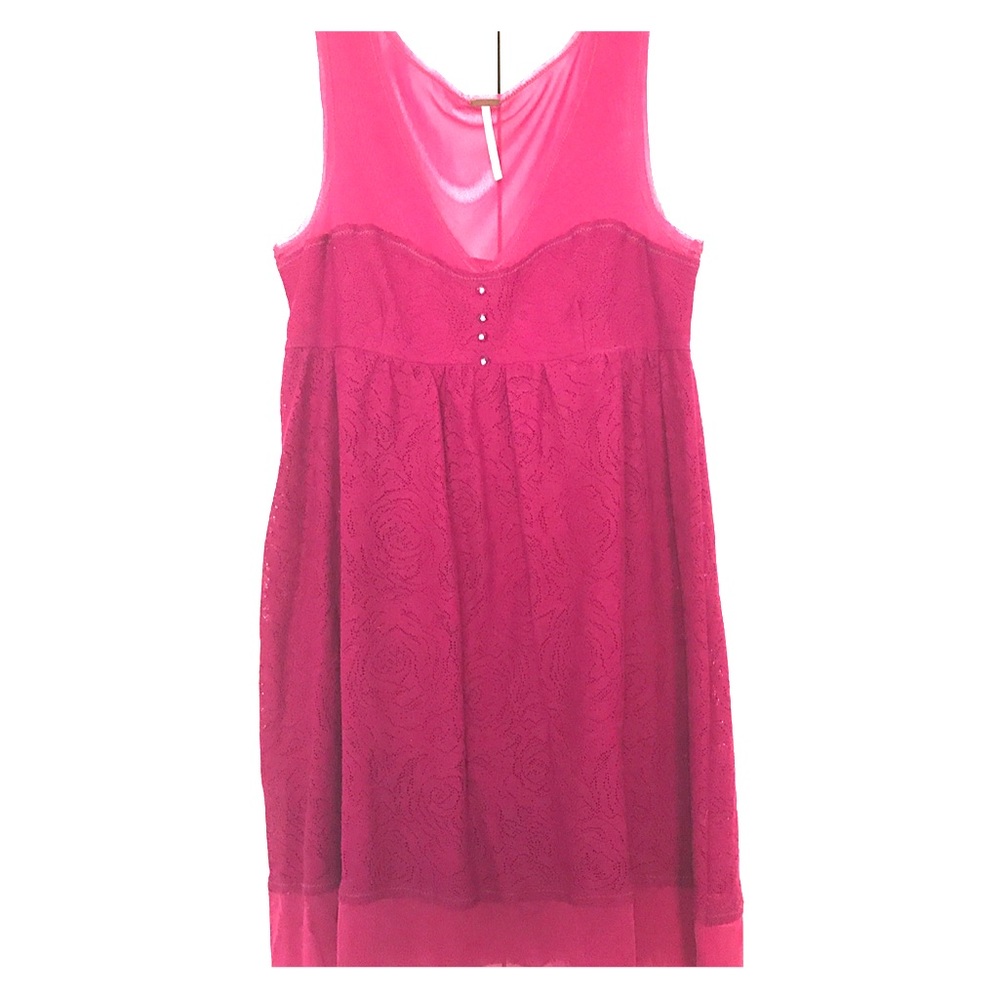 OldSchool FreePeople Mesh Illusion Dress *Like New